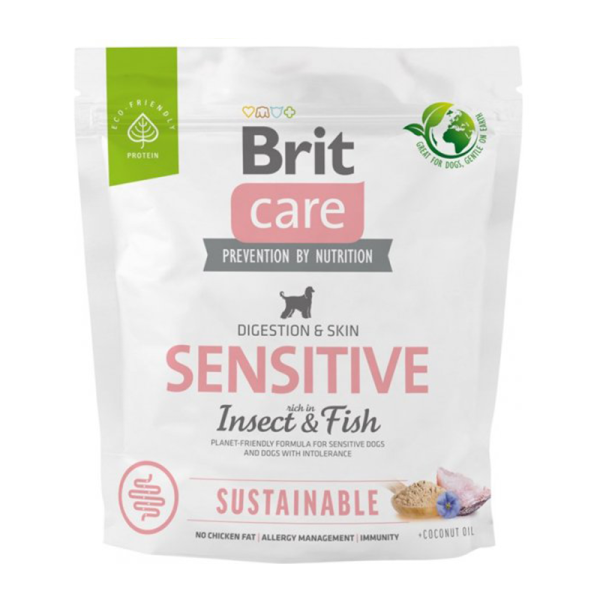 Brit Care Sensitive 1kg INSECT & FISH SENSITIVE