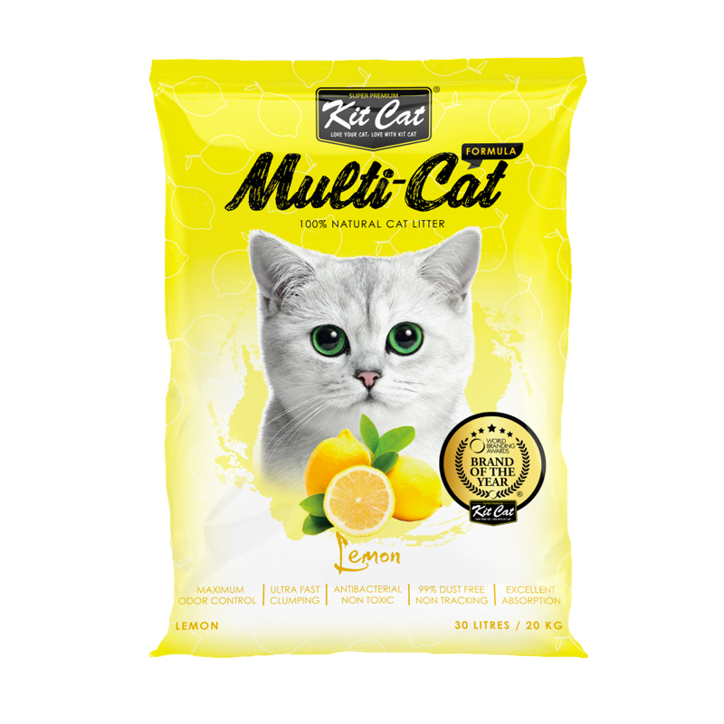 Kit Cat Sand Lemon - 20kg