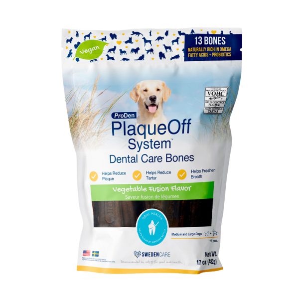 Plaqueoff Dental Bones Veggie - 482g