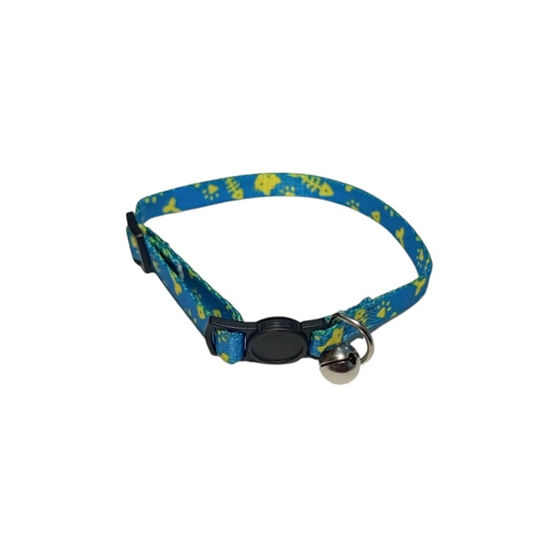 Collar Anti-Ahorque Wonder Cat Esqueleto Verde