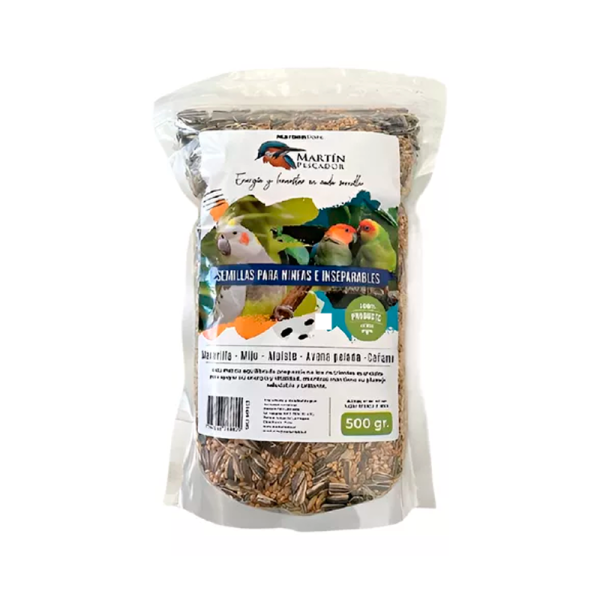 Mix Semillas Ninfas e Inseparables 500gr