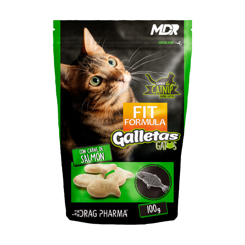 Fit Galleta Gato Salmon 100g Fit Galleta Gato Salmon 100g