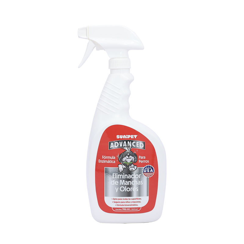 SuniEnzimático Perro Eliminador de olores y manchas 946ml