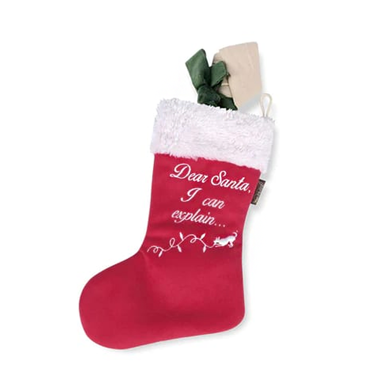 PLAY JUGUETE MERRY WOOFMAS GOOD DOG STOCKING