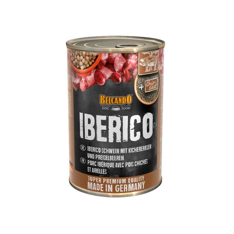 BELCANDO LATAS IBERICO CON GARBANZOS Y ARANDANOS 1 BELCANDO LATAS IBERICO CON GARBANZOS Y ARANDANOS