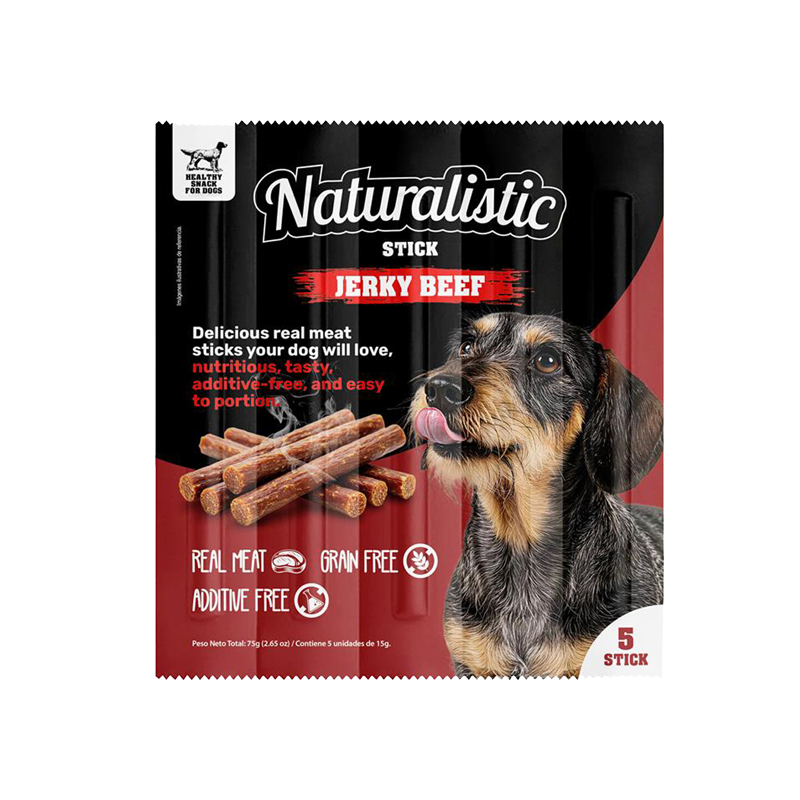 Naturalistic stick jerky beef 5un