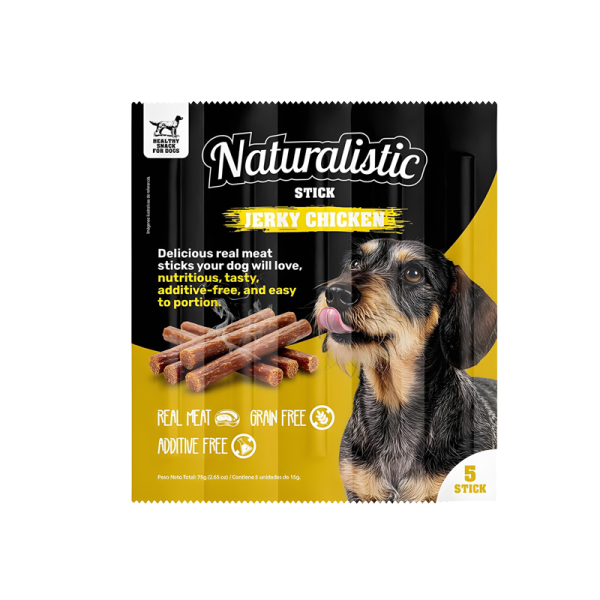 Naturalistic stick jerky chicken 5un