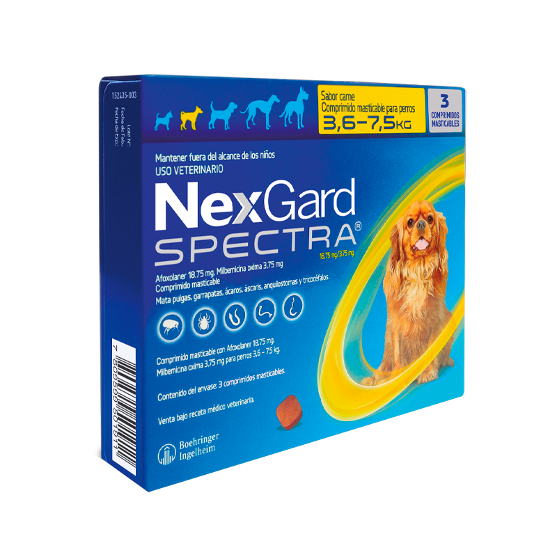 Nexgard-Spectra-3.6-a-7.5Kg-–-3-Comprimido
