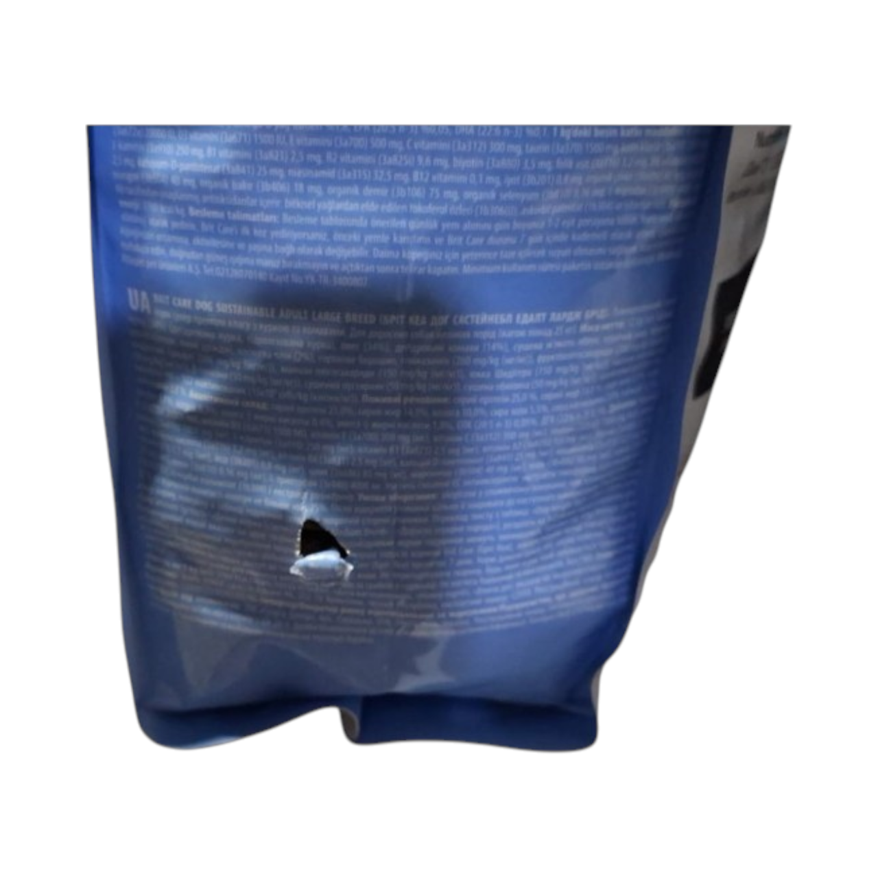 OUTLET Detalle en Empaque – Brit Care Adult Large Breed 12KG CHICKEN & INSECT Dog