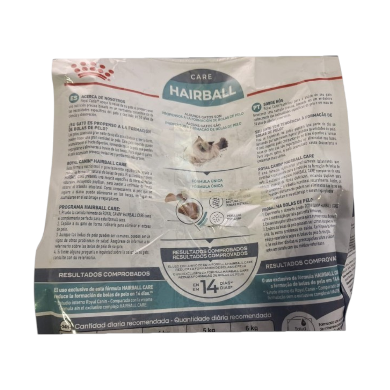 OUTLET Detalle en Empaque – Royal Canin Hairball Care Gato 1.5 Kg