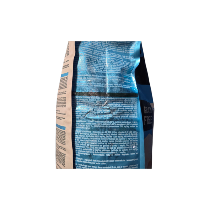 Outlet Detalle en empaque – Bravery Salmon Adulto – 12Kg