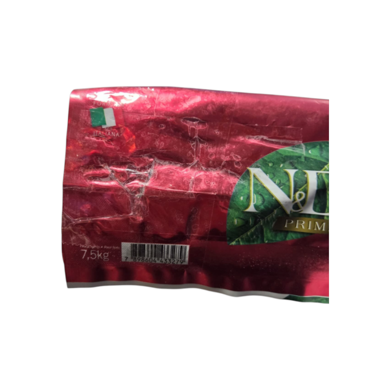 Outlet Detalle en empaque – N&D Prime Felino Castrado – Pollo y Granada 7.5kg