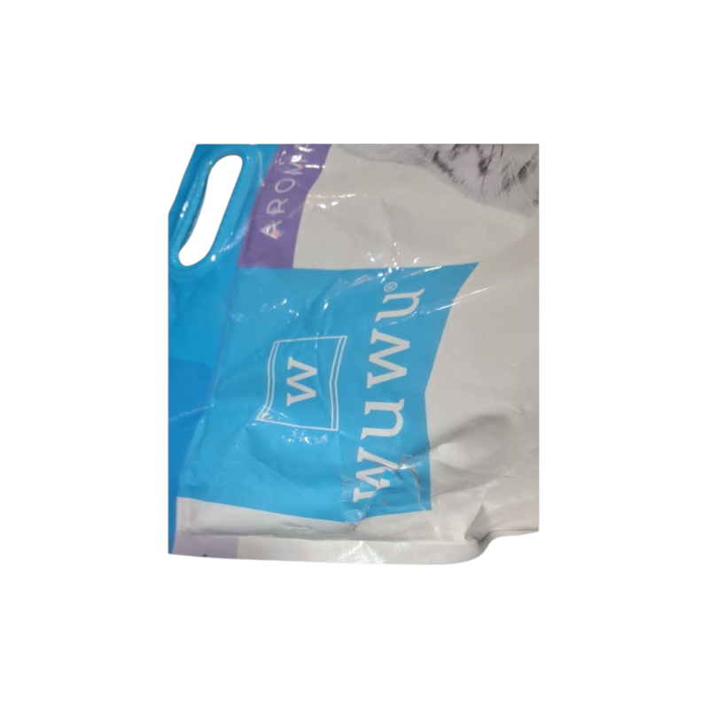 Outlet Detalle en empaque – Arena 7kg lavanda- Wuwu