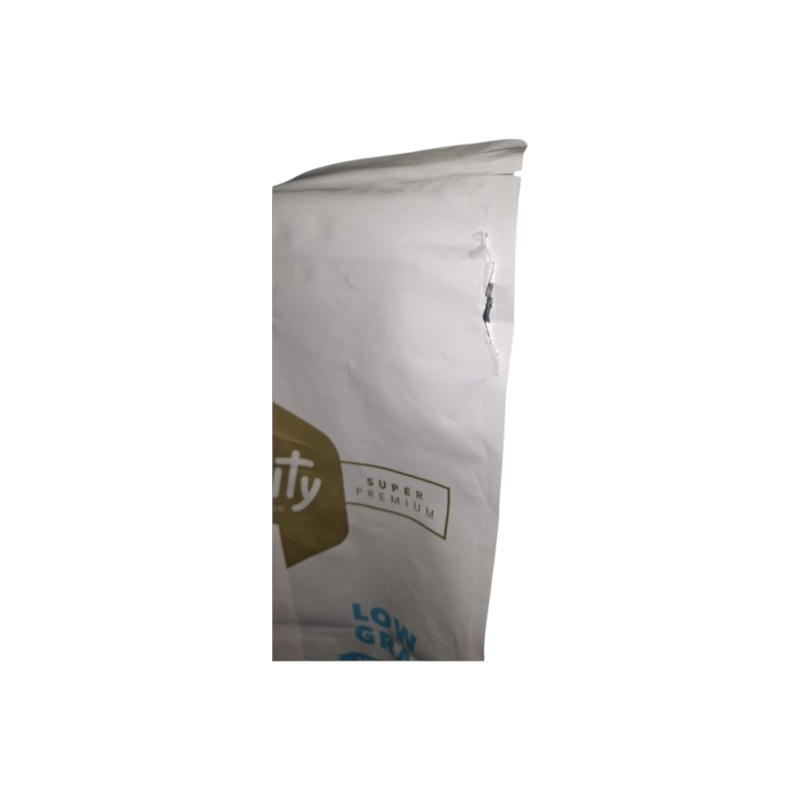 Outlet Detalle en empaque – Amity Chicken Puppy SP Low Grain 4kg