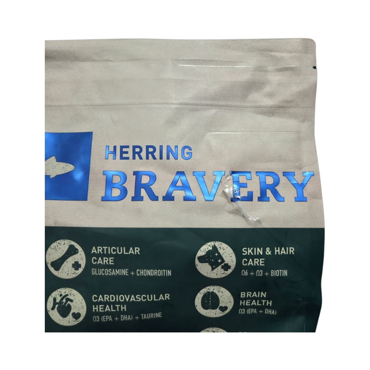 OUTLET Detalle en Empaque – Bravery Herring Adult Large/Medium Breeds 12kg