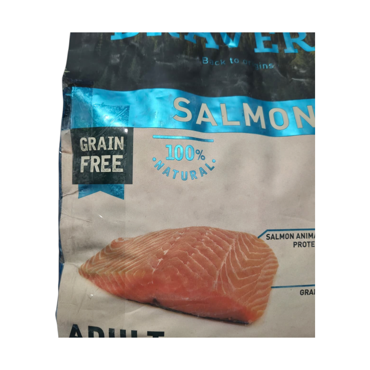 OUTLET Detalle en Empaque – Bravery Salmón Adulto – 4Kg