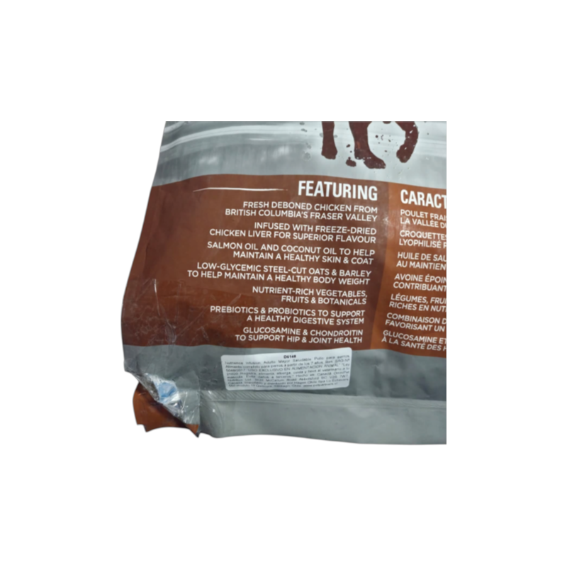 Outlet Detalle en empaque – Nutrience Infusion Dog Senior 10Kg