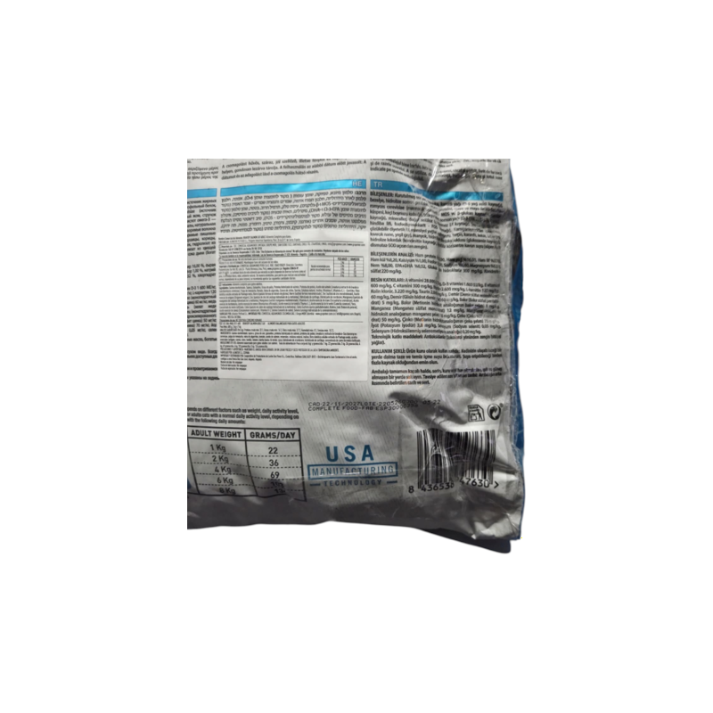 Outlet Detalle en empaque – Bravery Salmón Gato Adulto 7kg